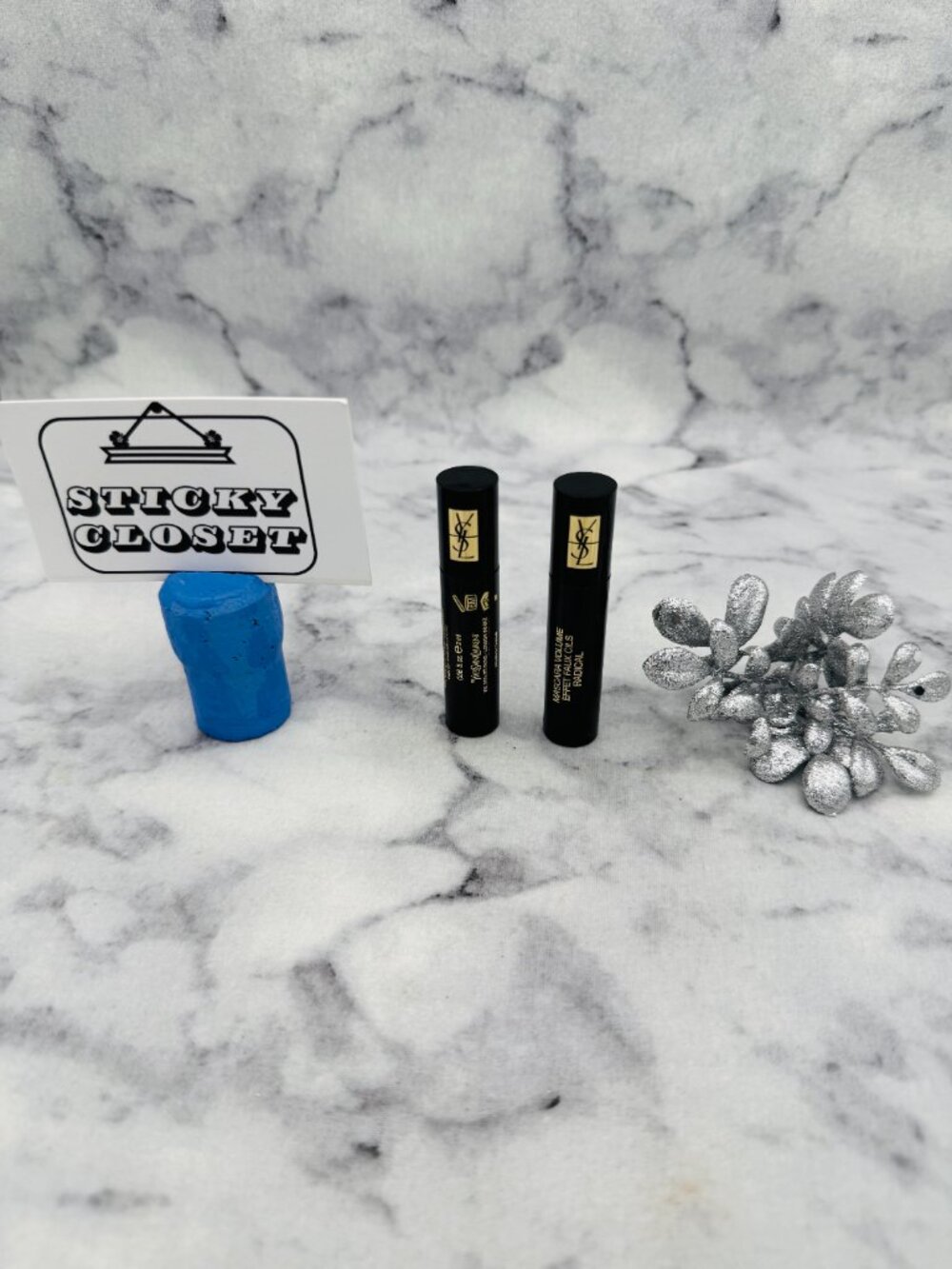Yves Saint Laurent Beauty Gift Set-Mascara Volume Effet Faux Cils Radical2pc-NEW